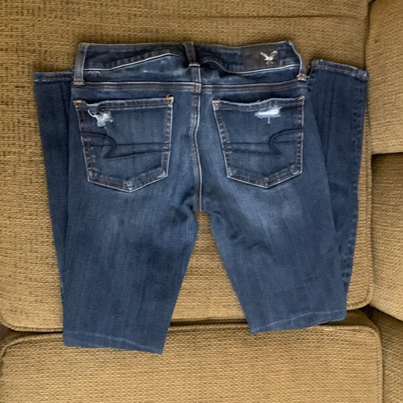 American Eagle Size 0 Distressed Jegging - Picture 3 of 5